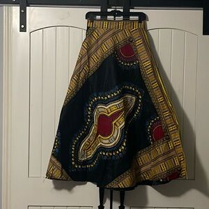 African Spring Wrap Skirt